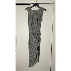 B-Sharp - Striped Midi Dress